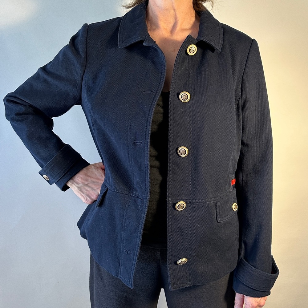 Talbots Navy Blue Jacket